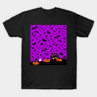 Haunted Halloween House T-Shirt